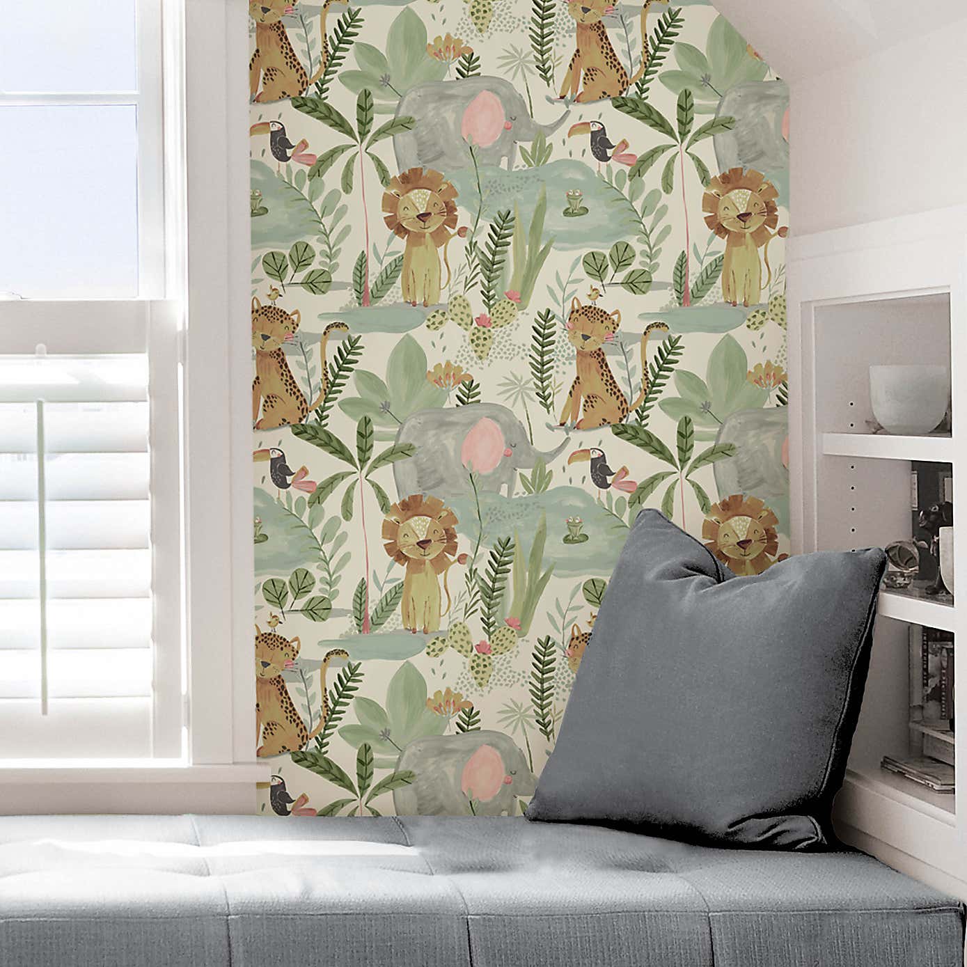 Jungle Friends Wallpaper