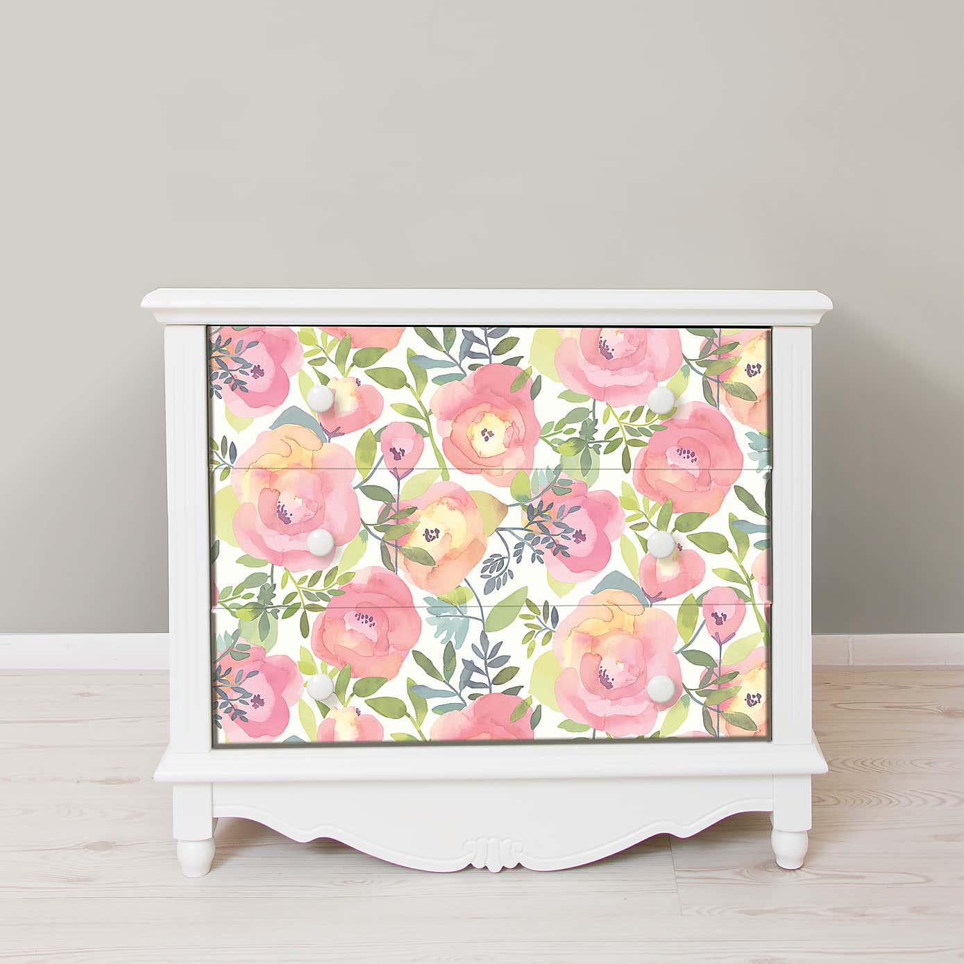 NuWallpaper Peachy Keen Pink Self Adhesive Wallpaper