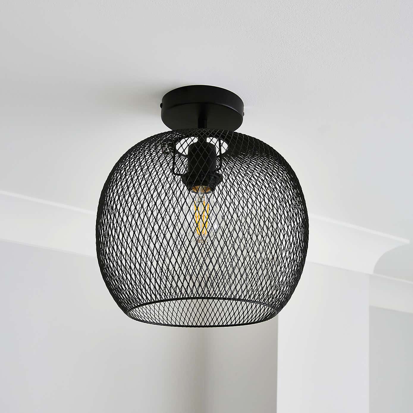 Harrison 1 Light Flush Ceiling Fitting