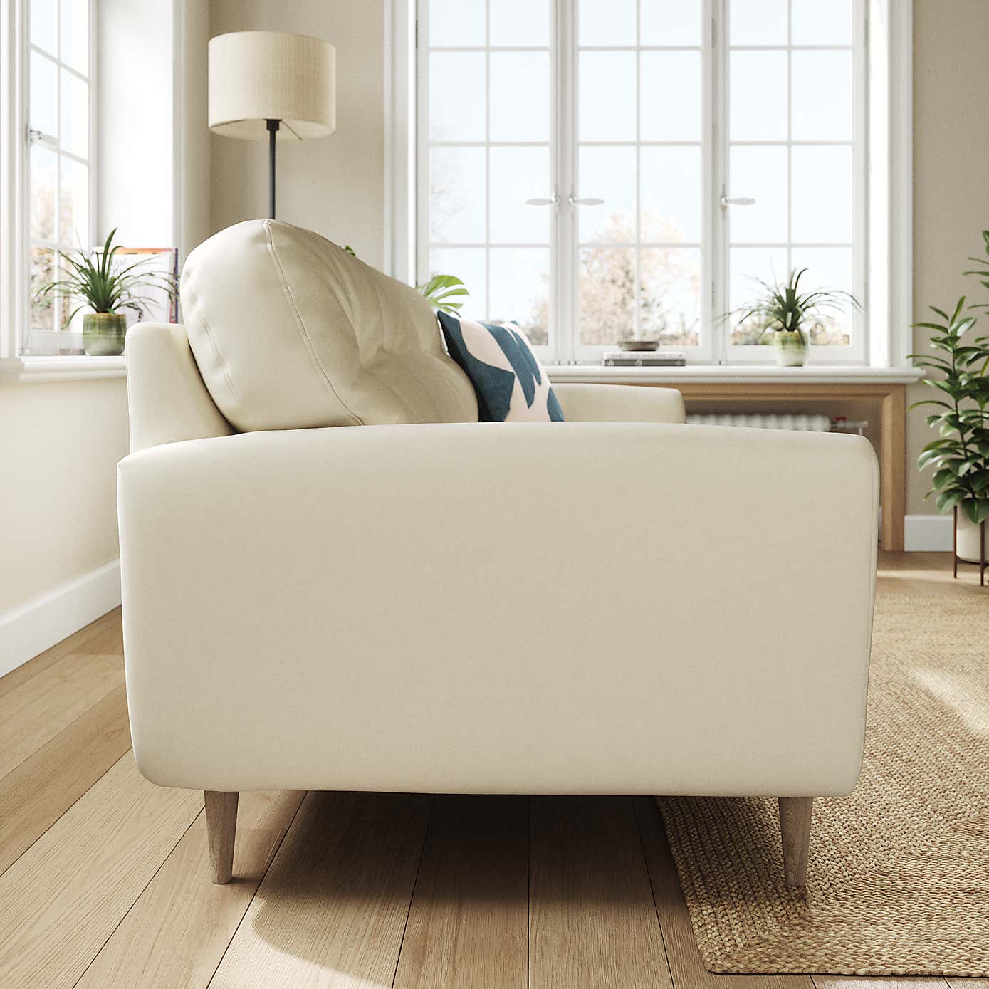 Sven Opulent Velvet 4 Seater Sofa