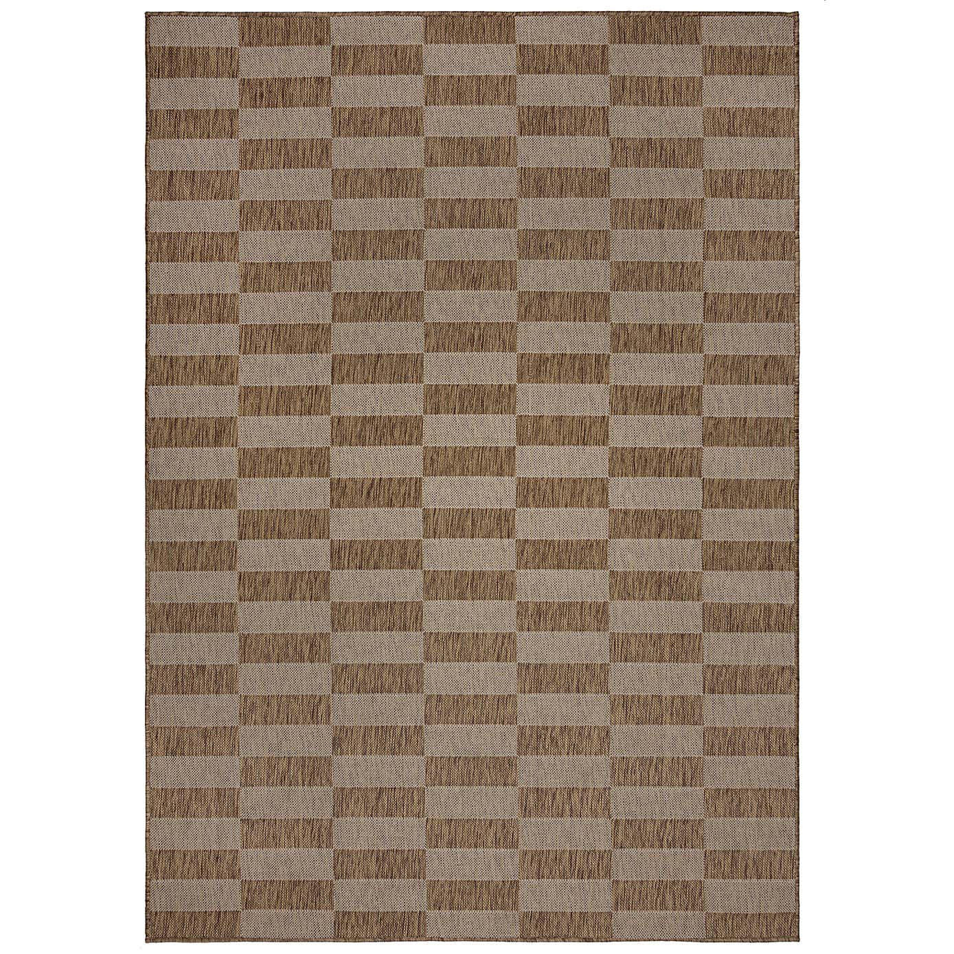 Checkerboard Indoor Outdoor Rug