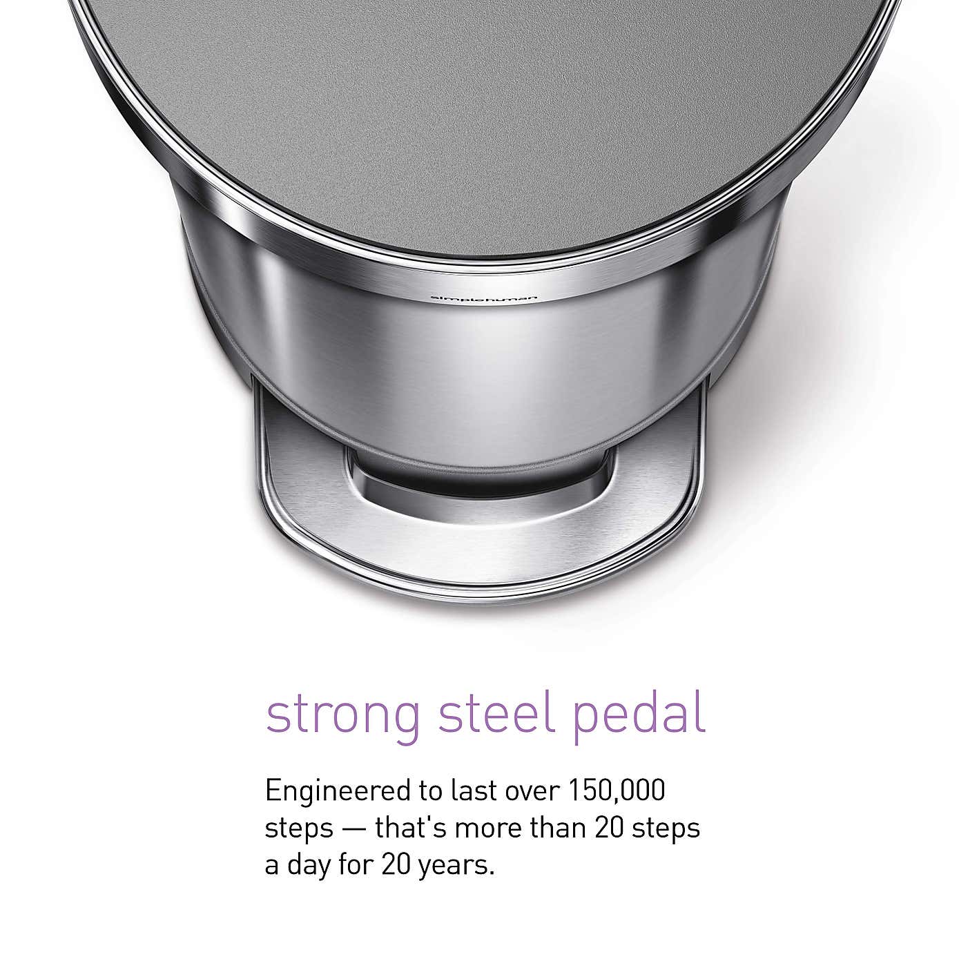 Simplehuman Slim 45L Pedal Bin