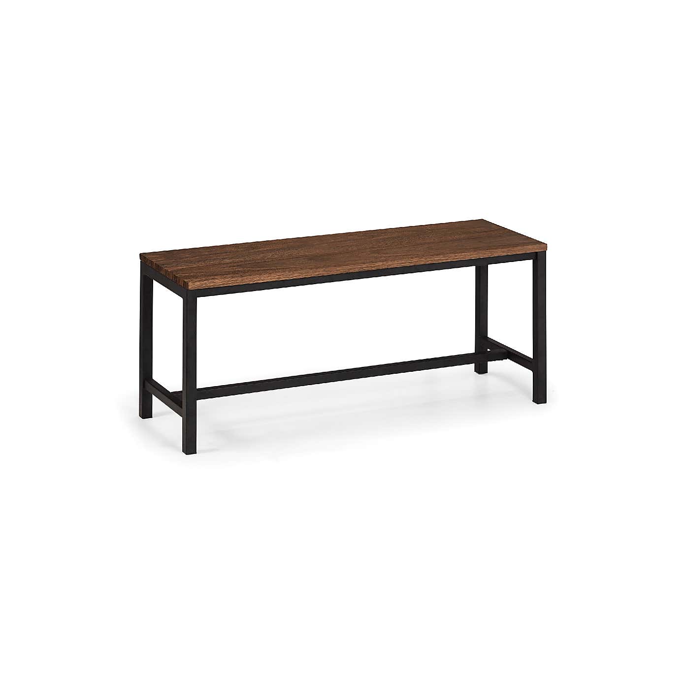 Tribeca Dining Bench Walnut