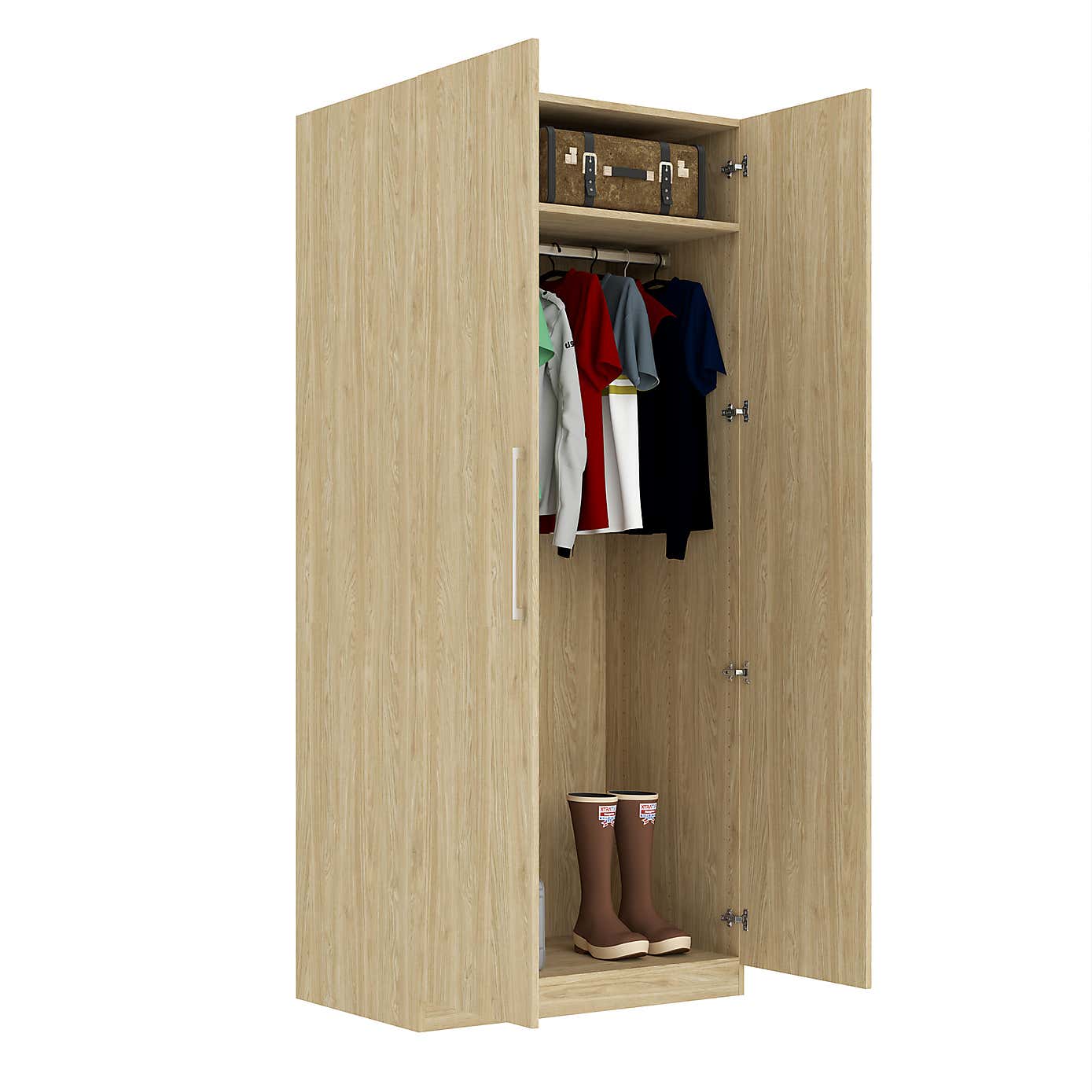 Foster Double Wardrobe