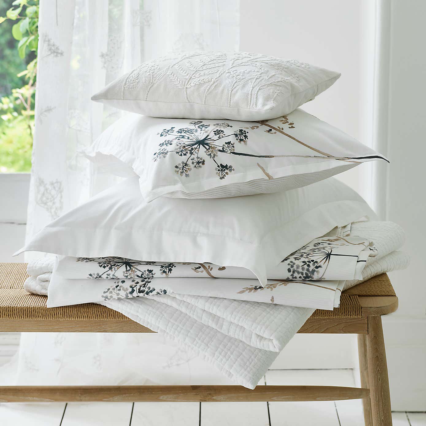 Dorma Tencel Oxford Pillowcase