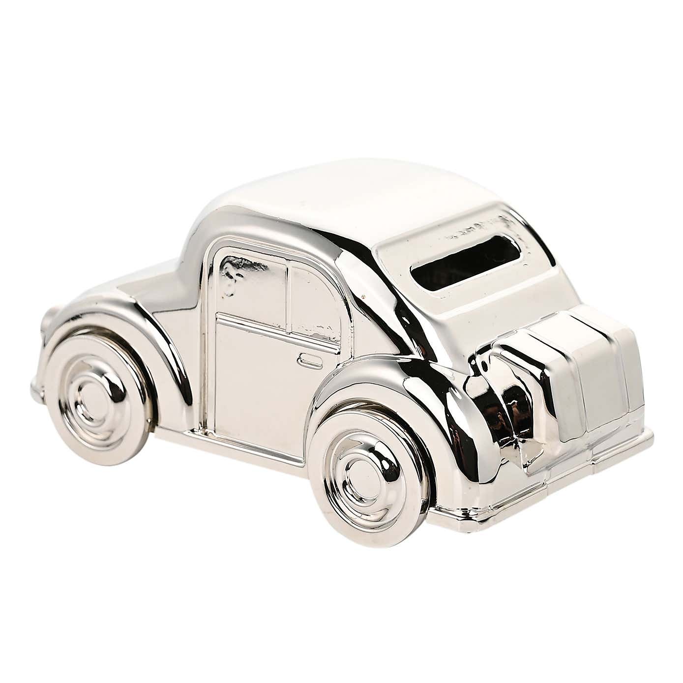 Bambino Silver Plated Car Money Box