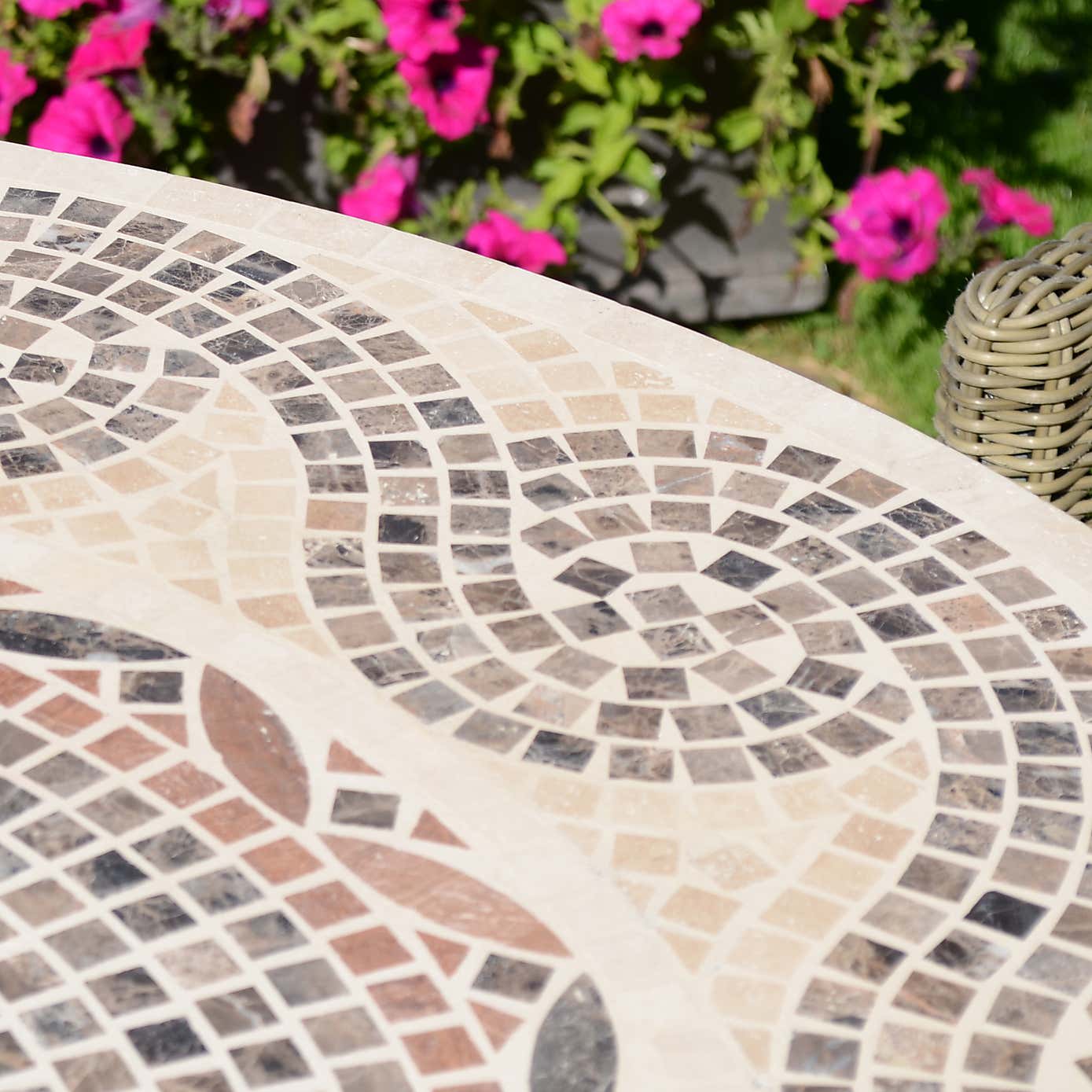 Avignon Dining Table with 4 Stockholm Black Chairs Set