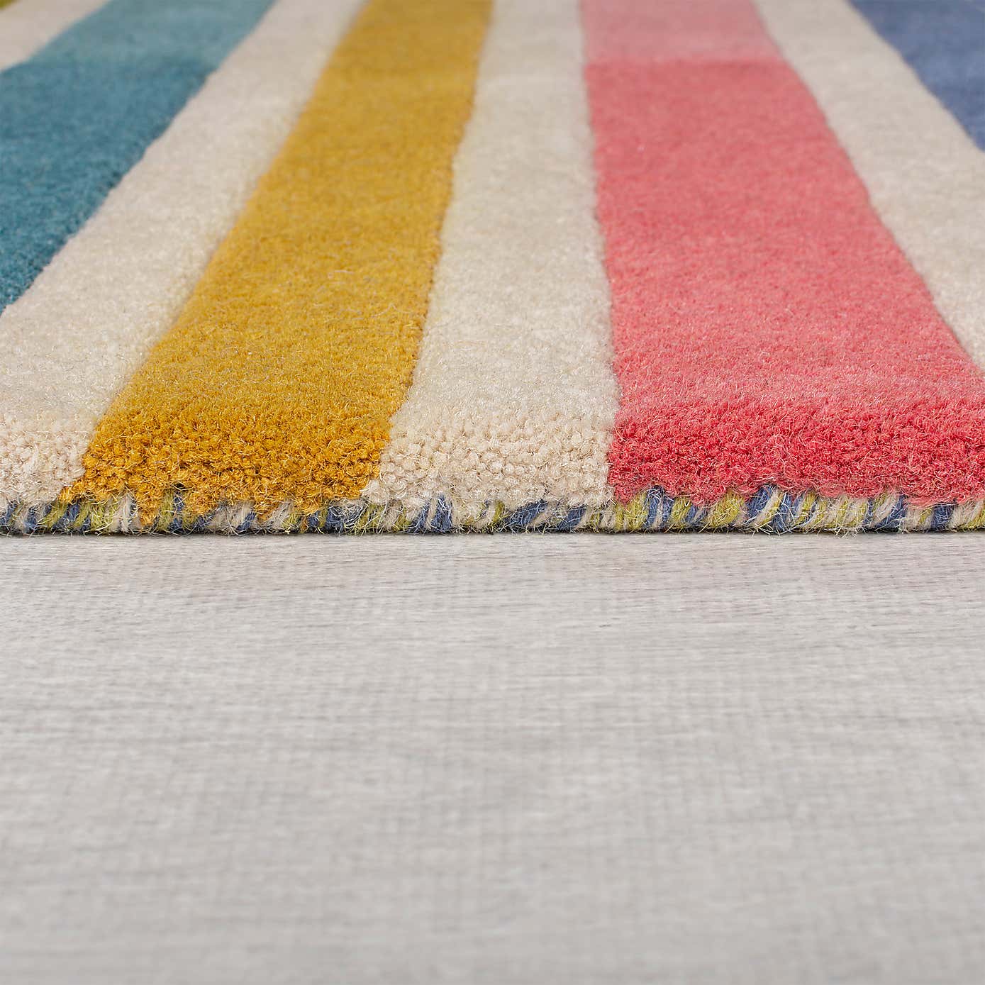 Piano Stripe Wool Runner