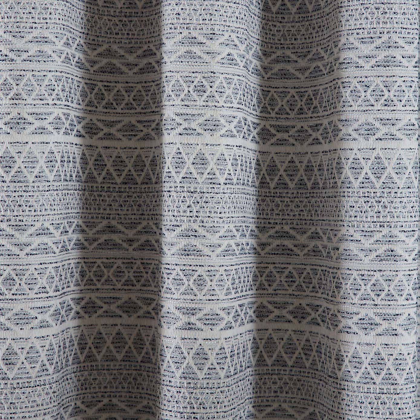 Leda Geometric Eyelet Curtains