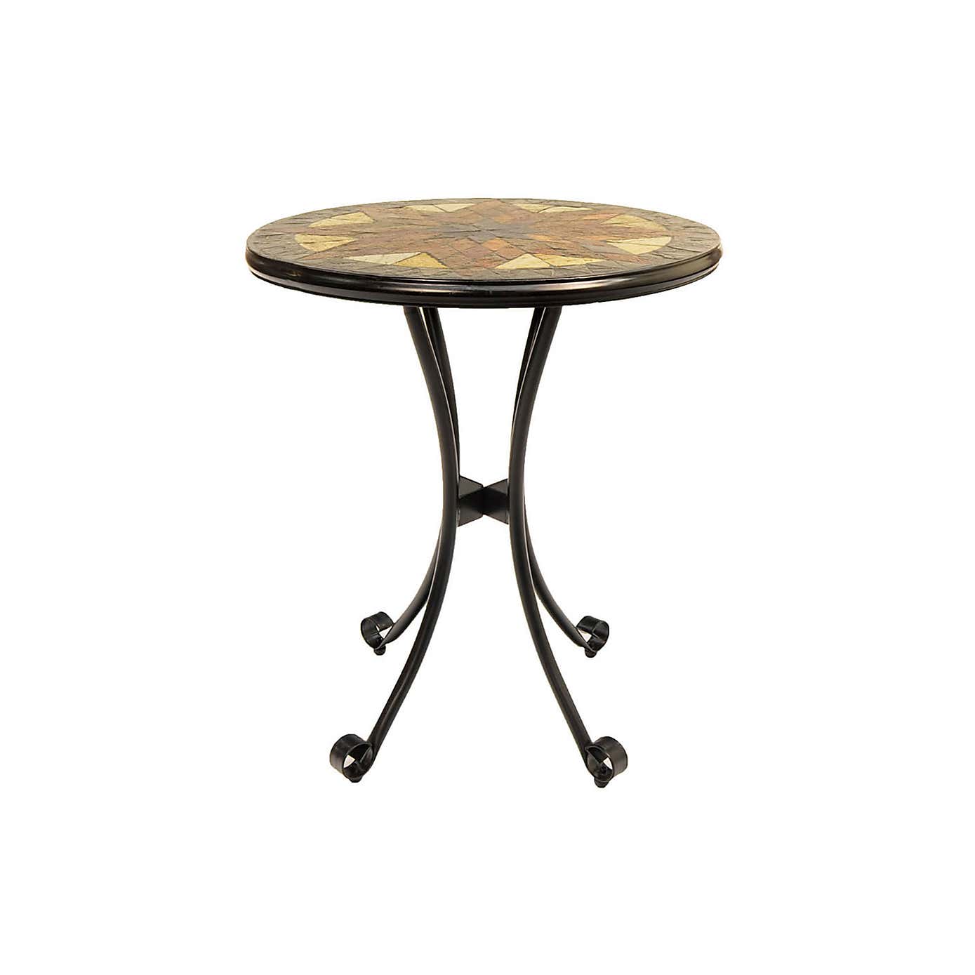 Memphis 60cm Bistro Table Set with 2 Mayfield Chairs