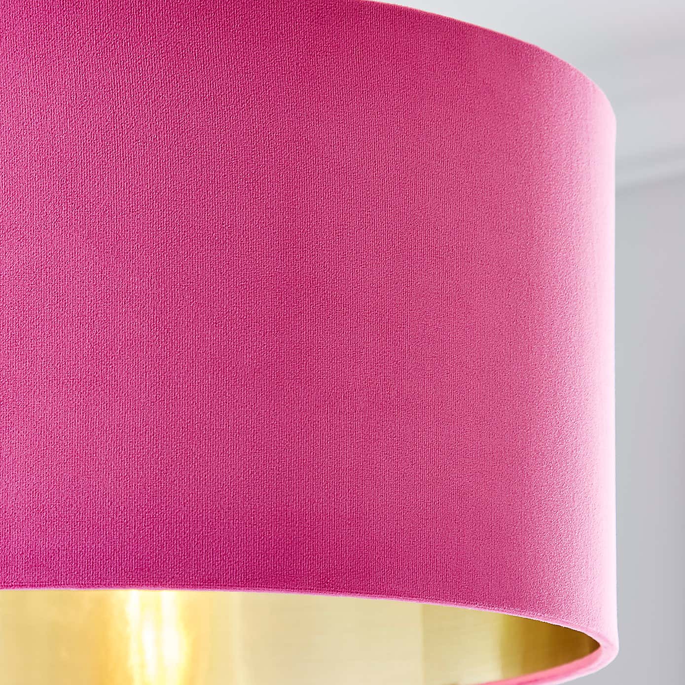 Nesa Velvet Drum Lamp Shade