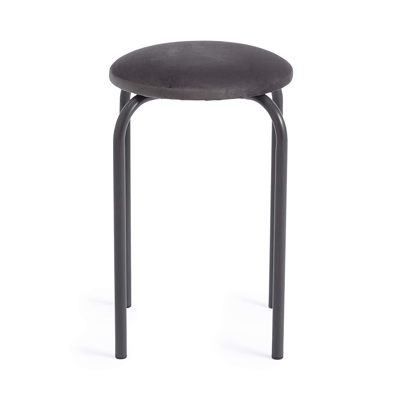 Verity Velvet Stacking Stool