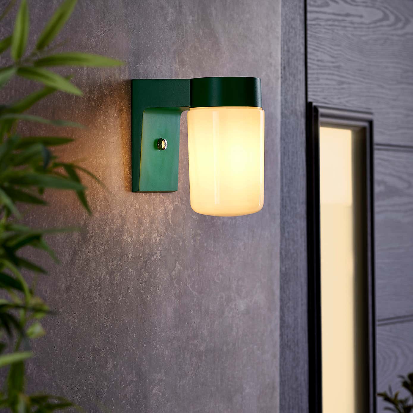 Elements Taylor Industrial Outdoor Wall Light