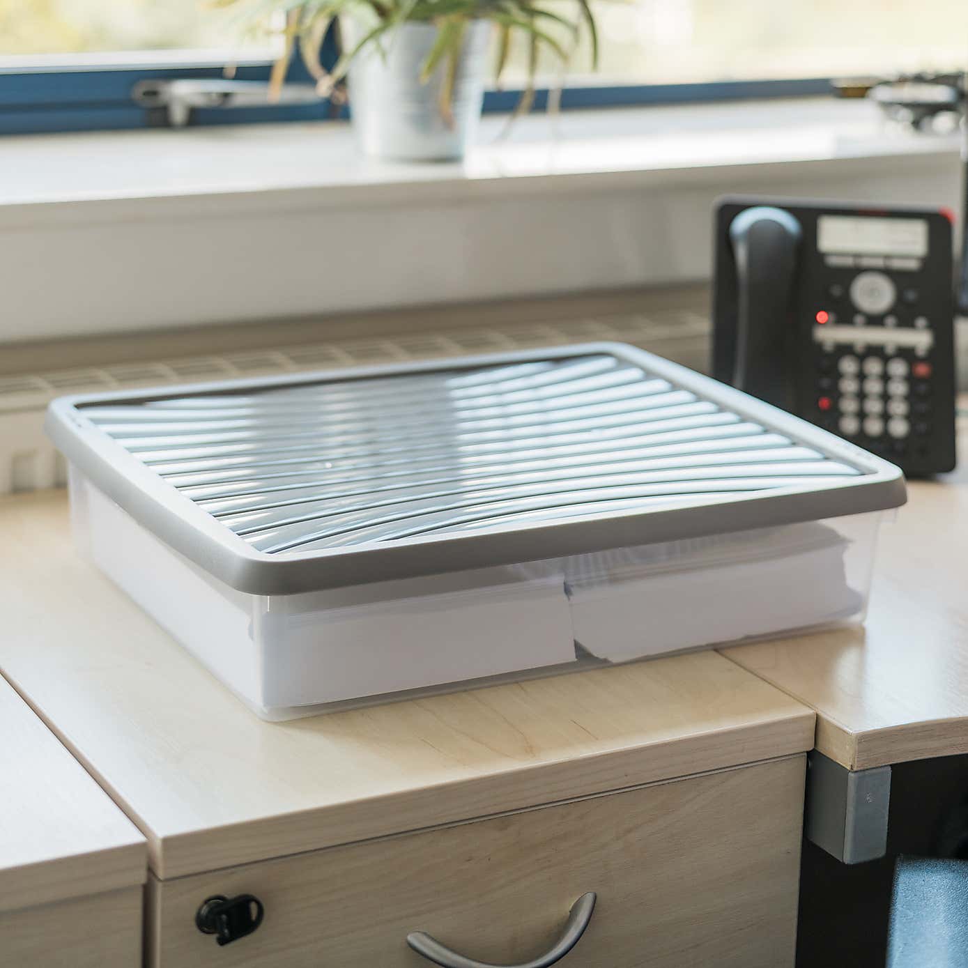 Wham Box Set of 3 Stackable Boxes & Lids