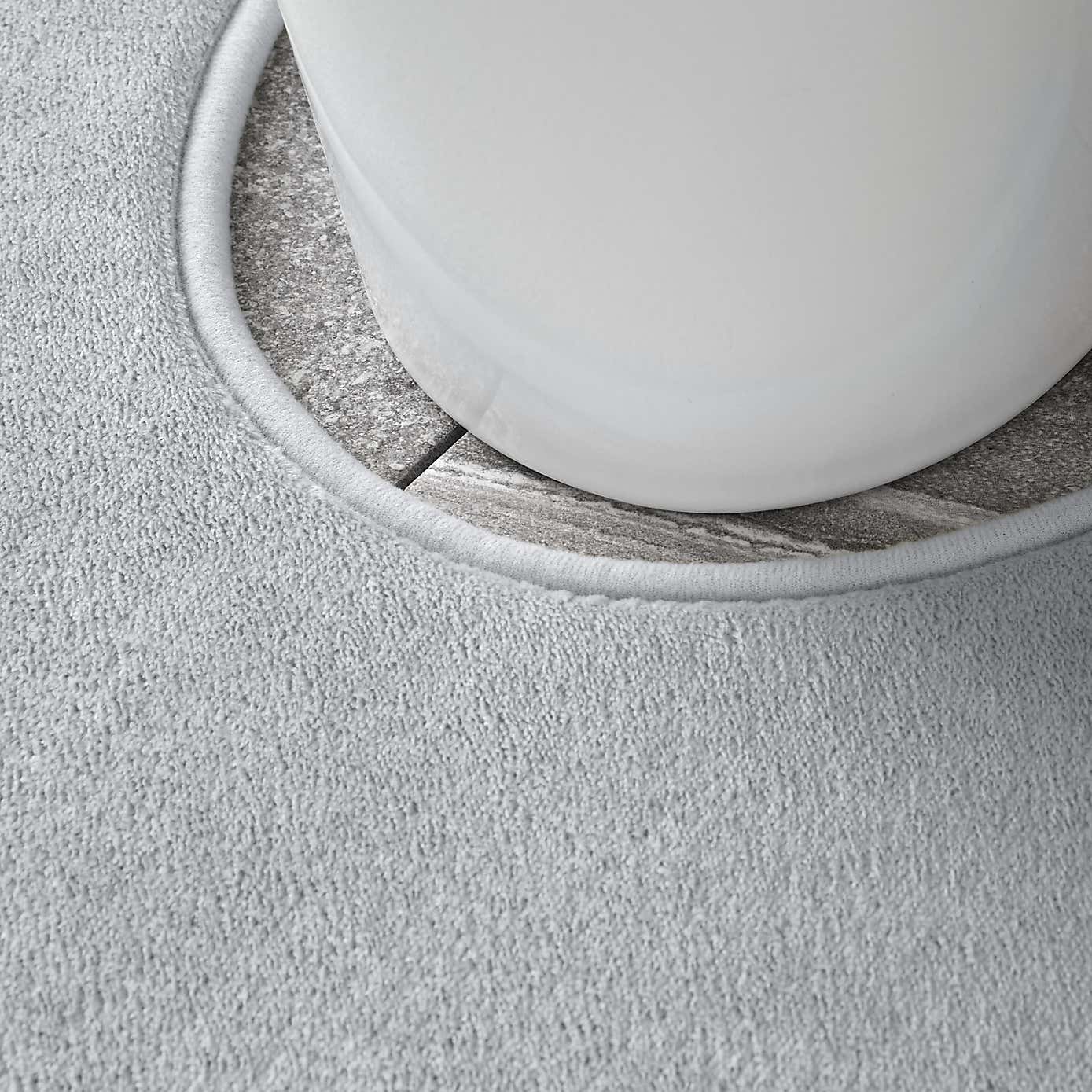 Catherine Lansfield Anti Bacterial Memory Foam Bath Mat and Pedestal Mat