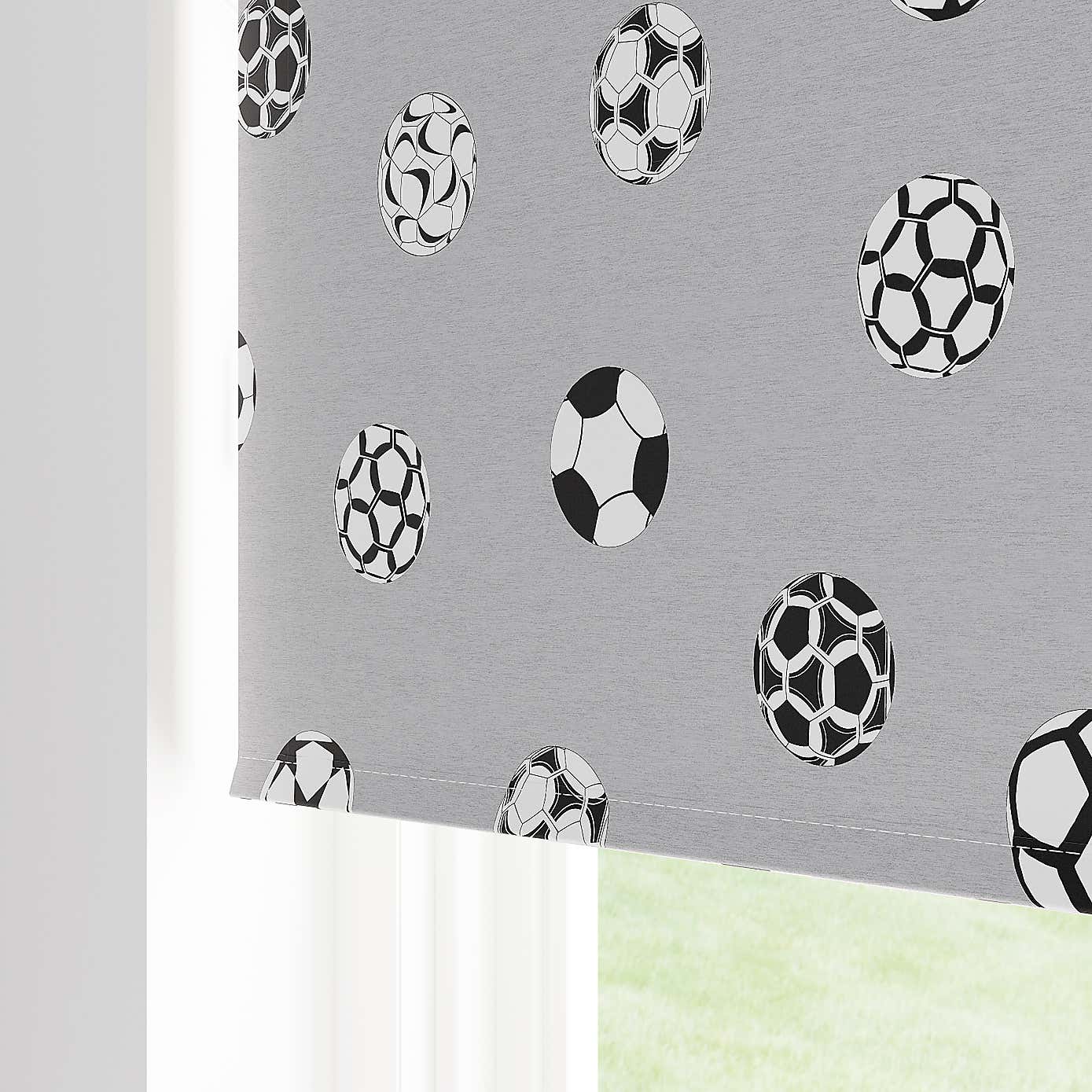 Football Twist Safe Blackout Roller Blind