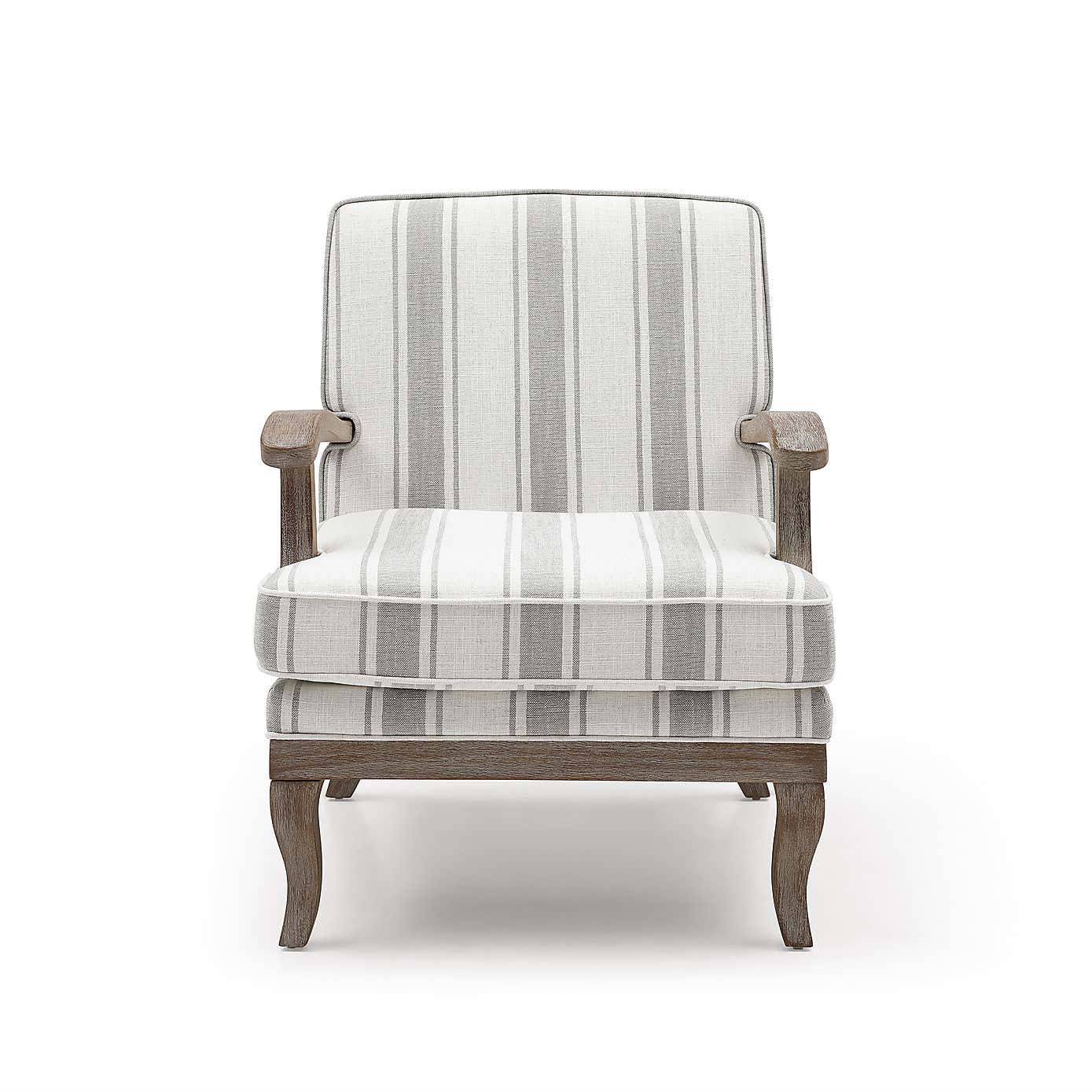 Esme Linen Stripe Chair