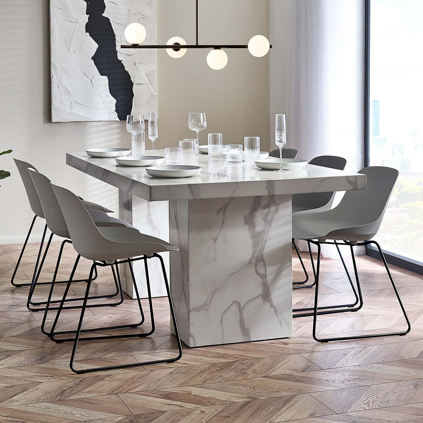 Rome Rectangular Dining Table