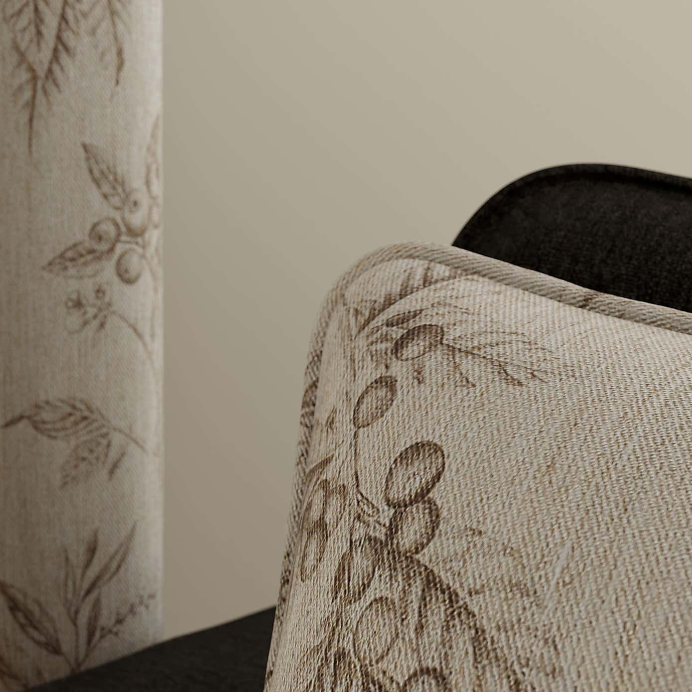 Forest Berries Pencil Pleat Curtains