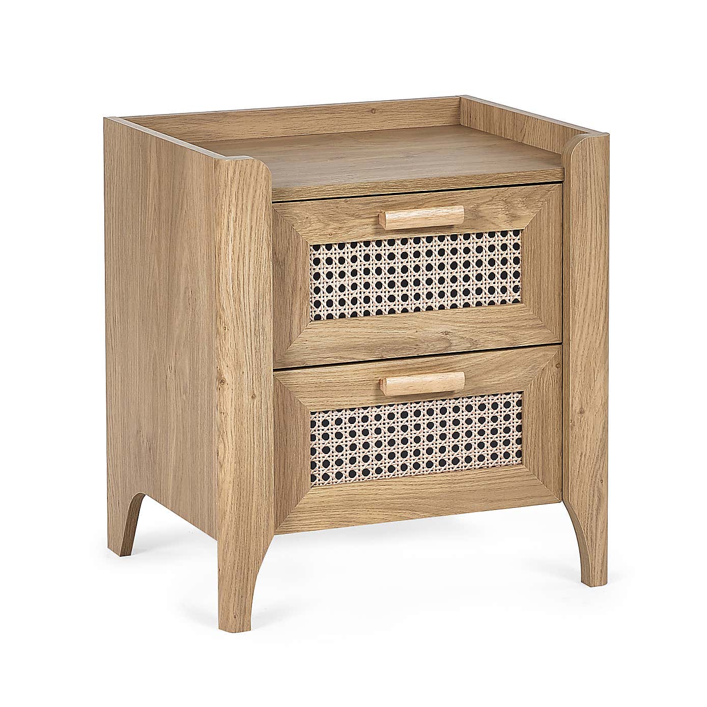 Victor 2 Drawer Bedside Table