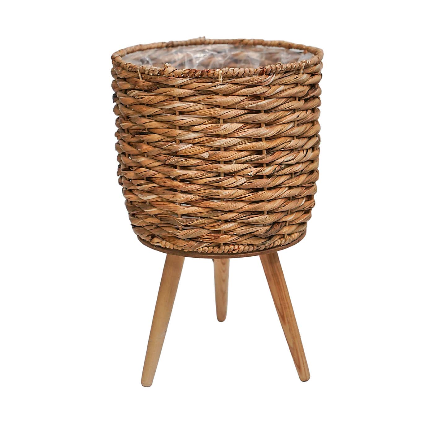 Water Hyacinth Line Basket Plant Pot