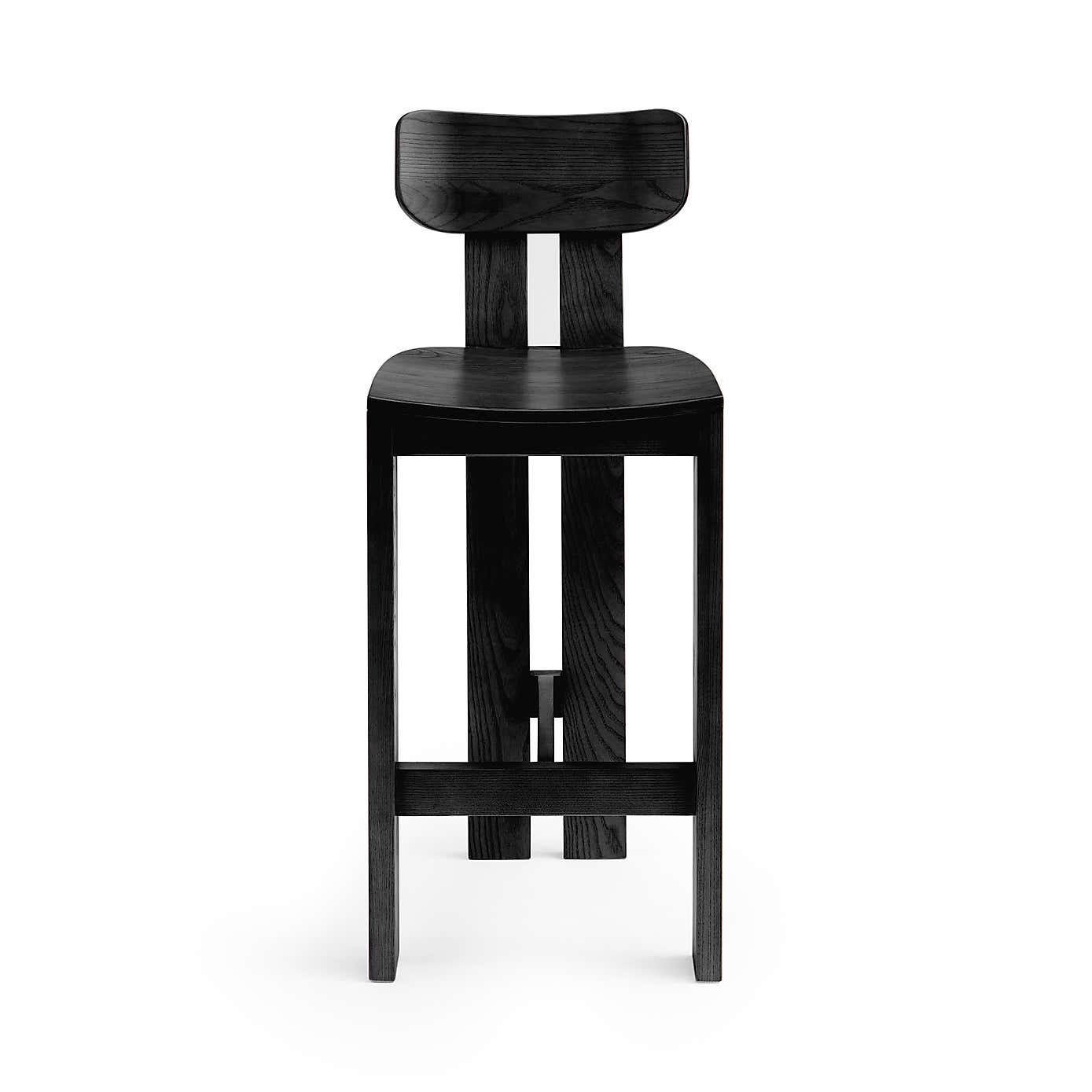 Cairo Stained Ash Counter Height Bar Stool