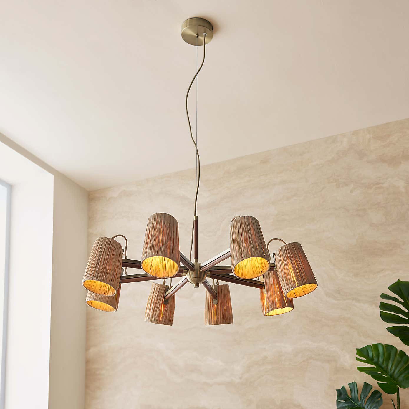 Marseille 8 Light Adjustable Ceiling Light