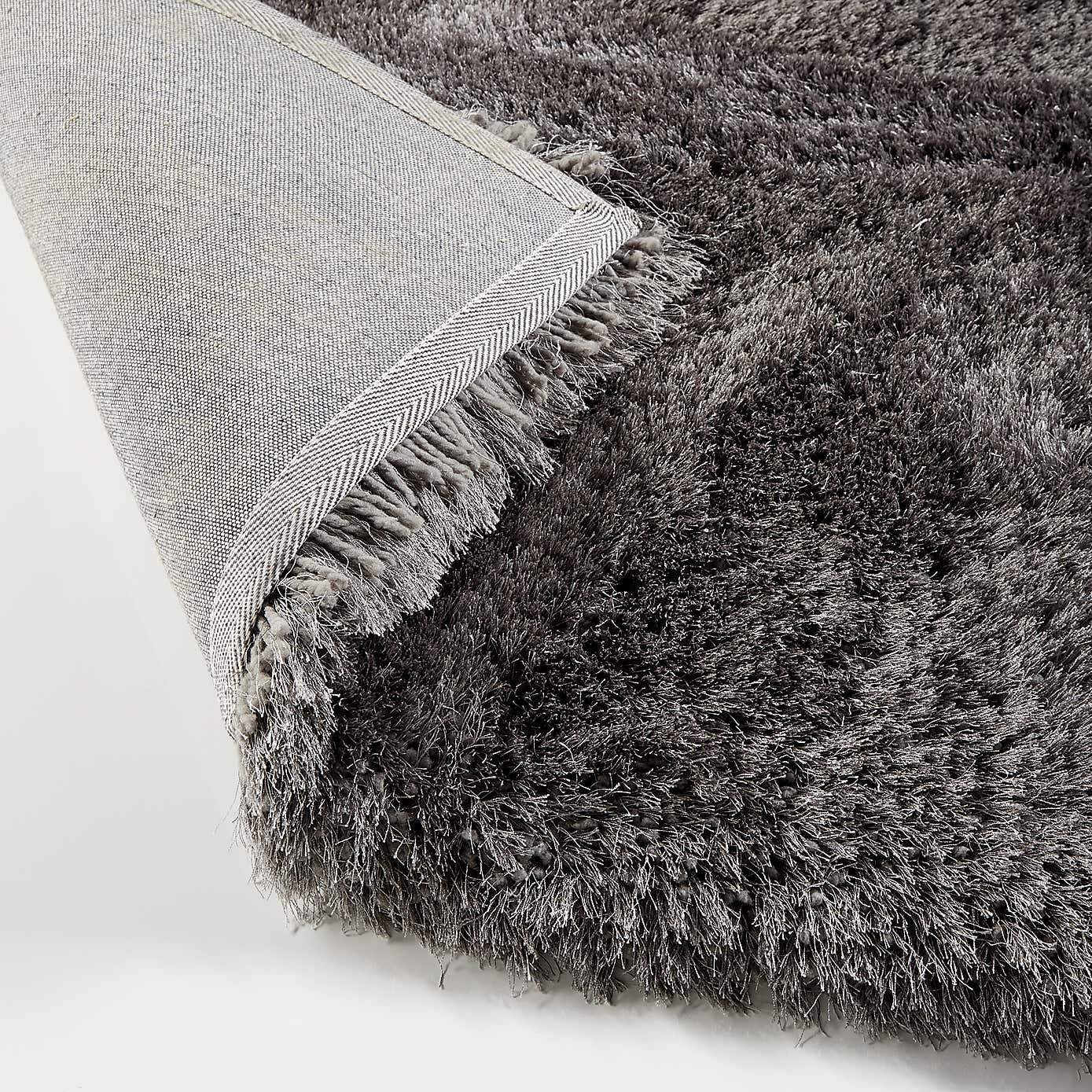 Jewel Shaggy Round Rug