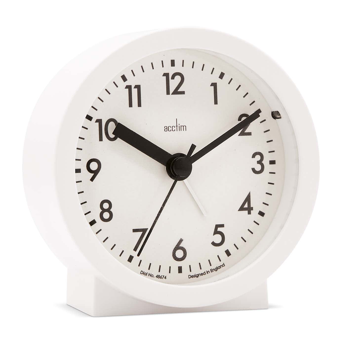 Acctim Gaby Small Analogue Alarm Clock