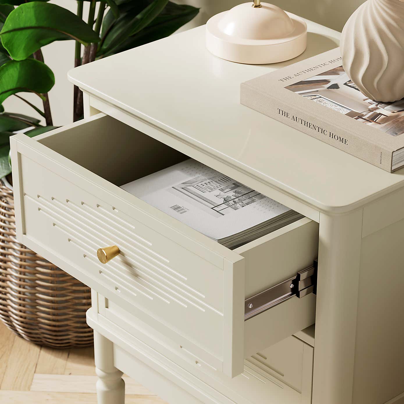 Ottilie 2 Drawer Bedside Table