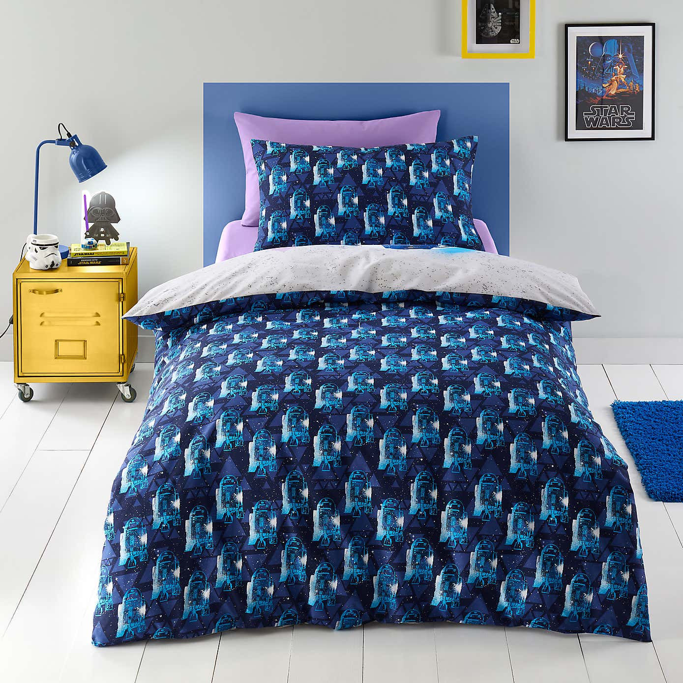 Star Wars R2D2 and C3PO Duvet Cover and Pillowcase Set