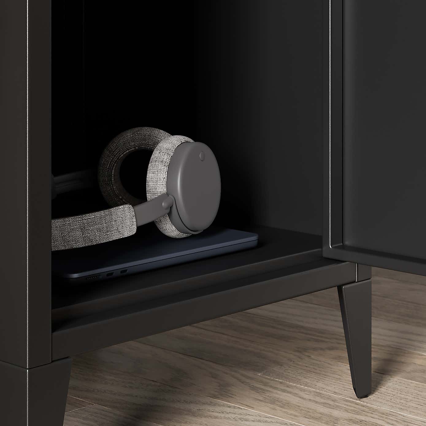 Helga Metal Bedside Table