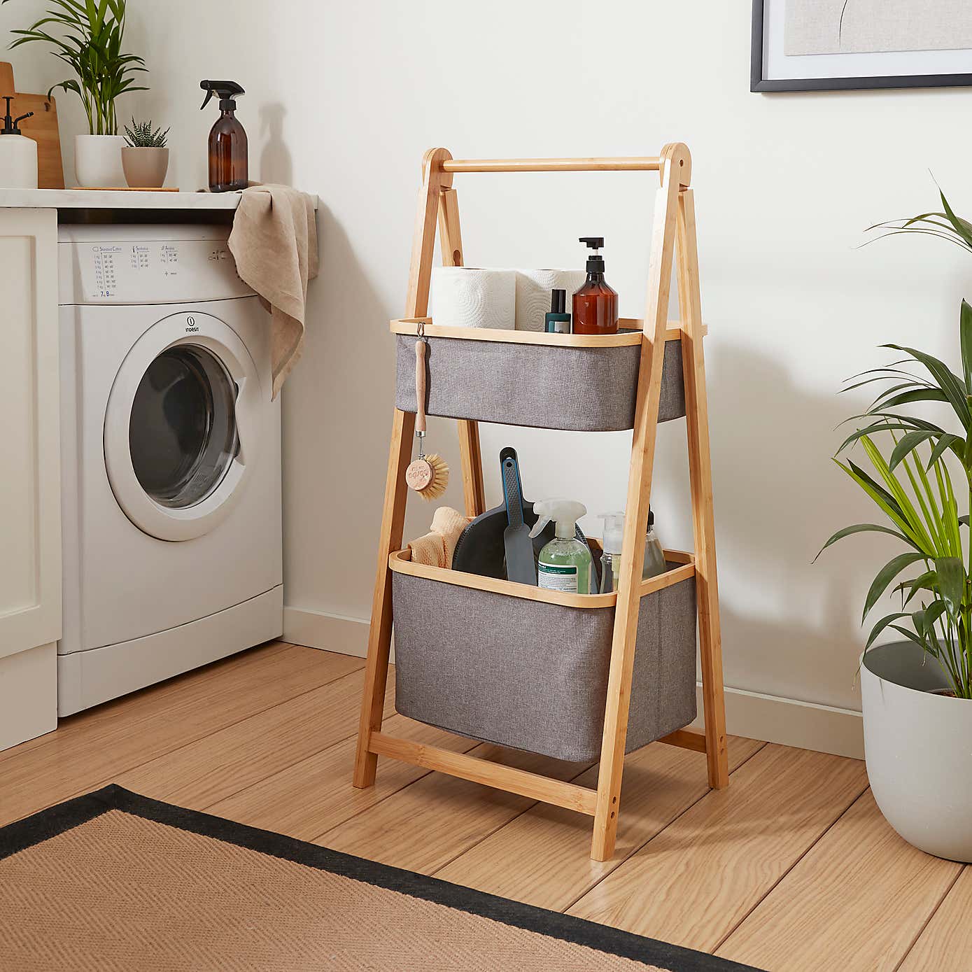 Berkeley 2 Tier Foldable Storage Rack