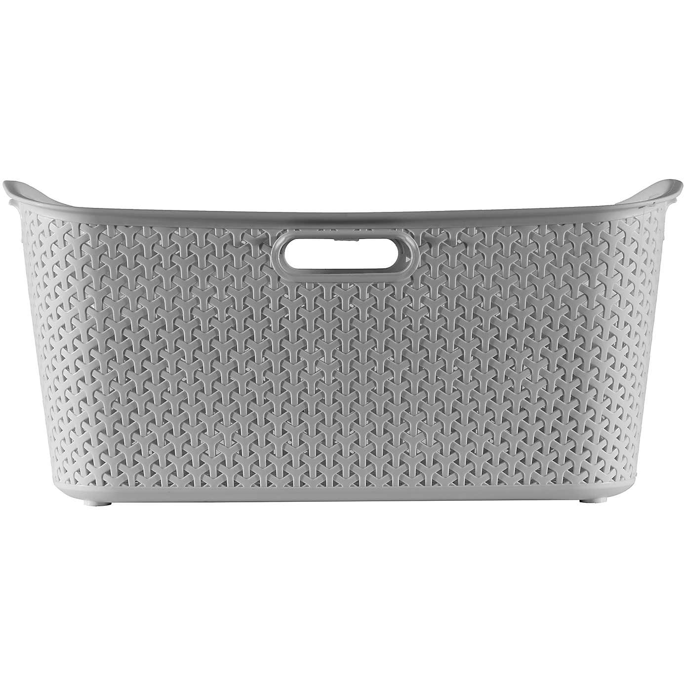 Curver My Style Grey 50 Litre Laundry Basket
