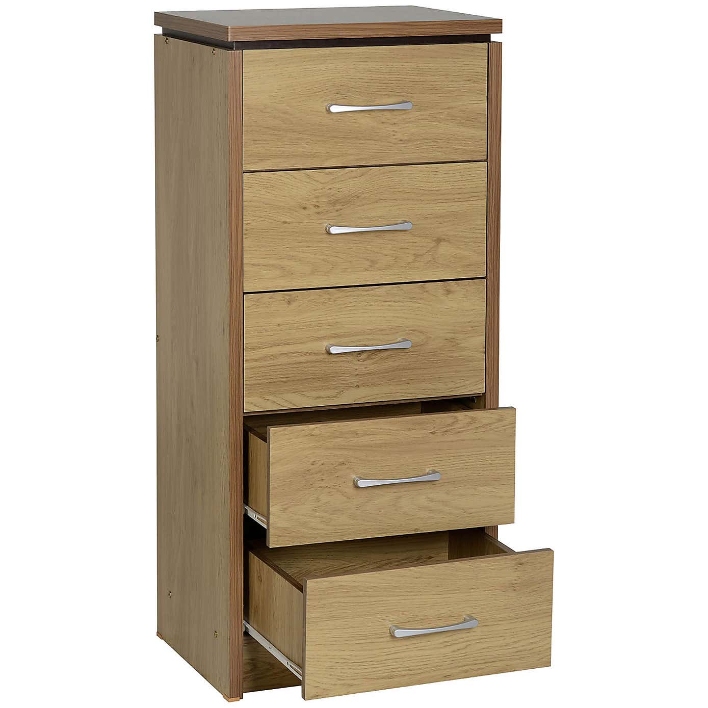 Charles Narrow 5 Drawer Chest
