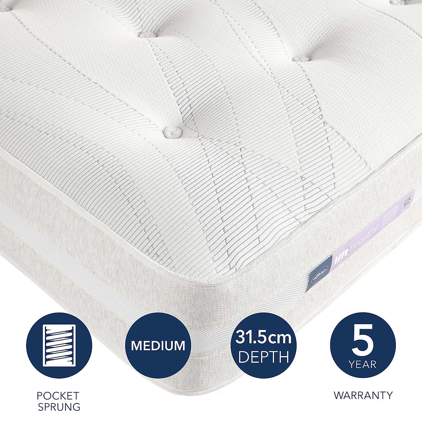 Silentnight Lift Breathe Mattress