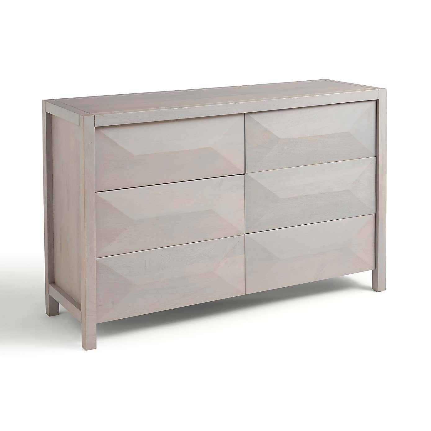 Watkins 6 Drawer Chest, Mango Wood