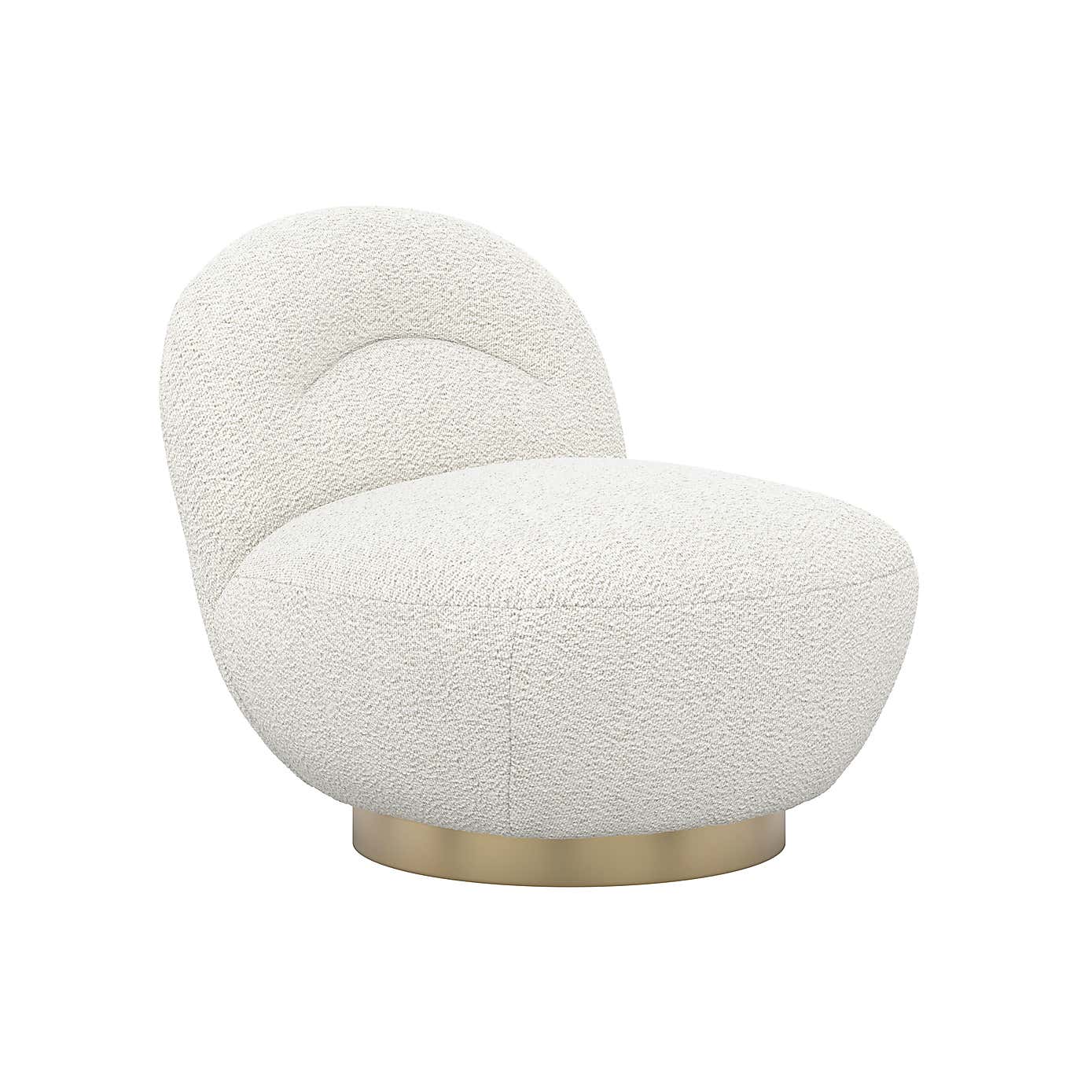 LPD Langham Curved Swivel Chair