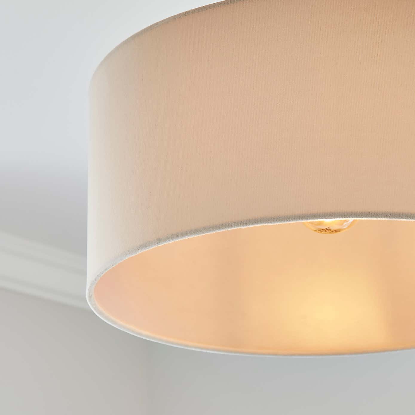 Nesa Shallow Velvet Lamp Shade