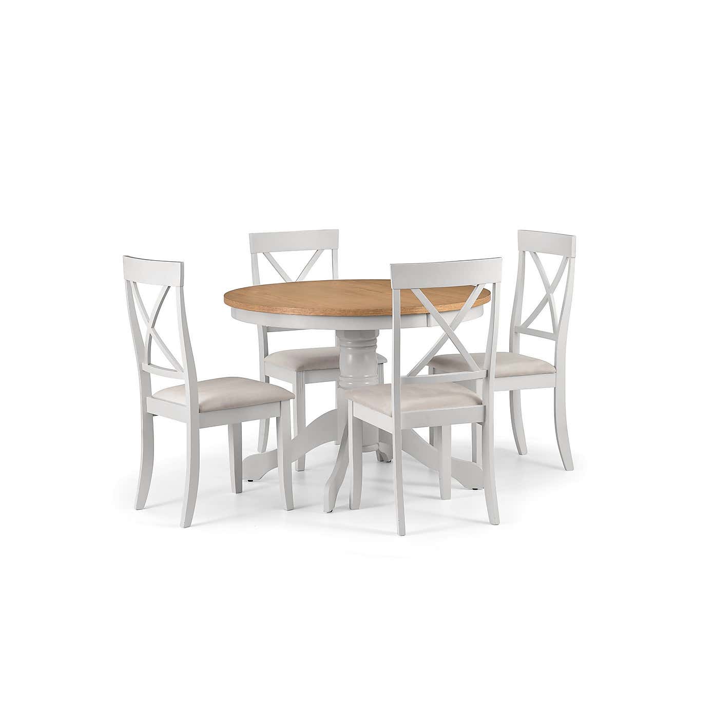 Davenport Round Dining Table with 4 Chairs
