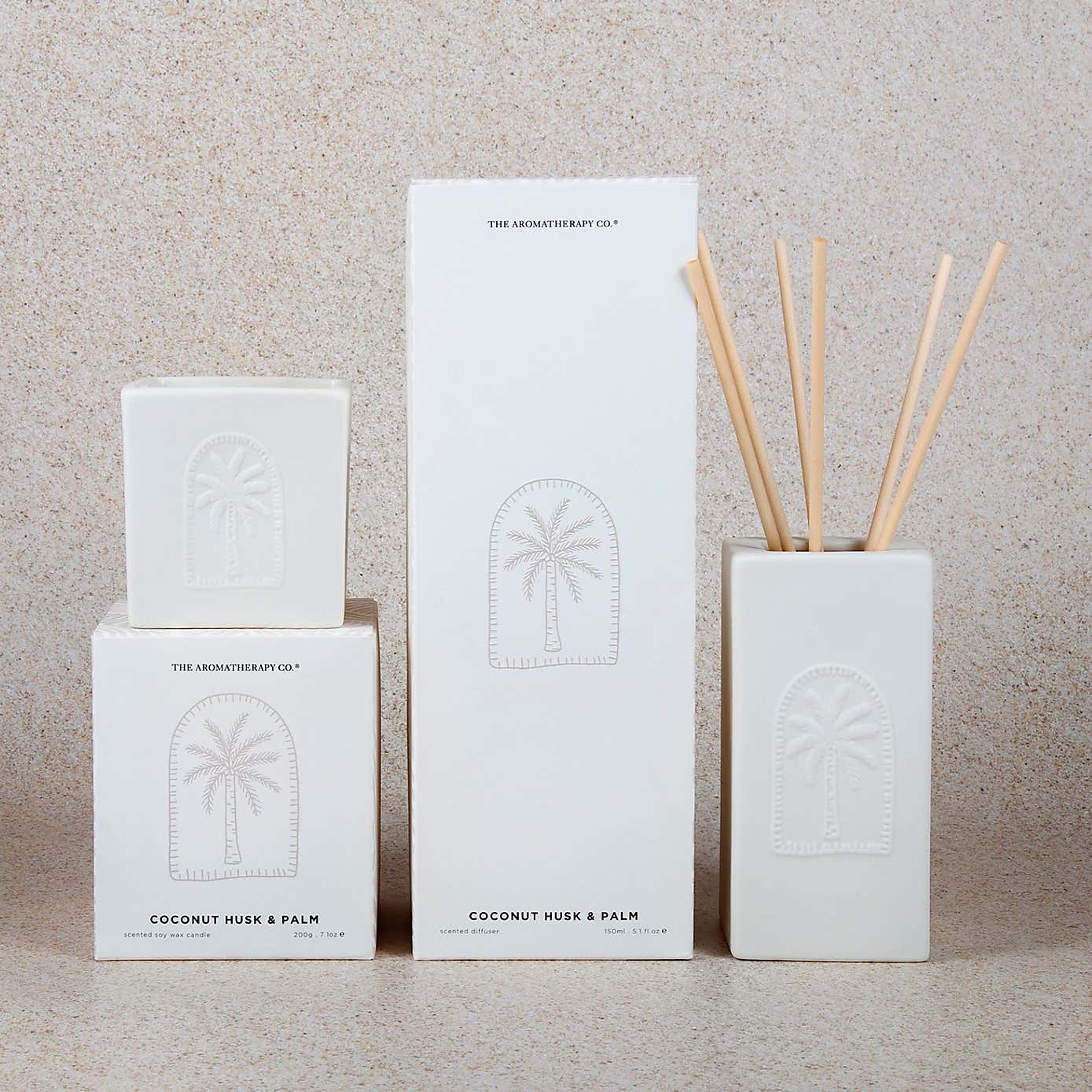 Aromatherapy Co Sunset Coconut Husk and Palm Diffuser