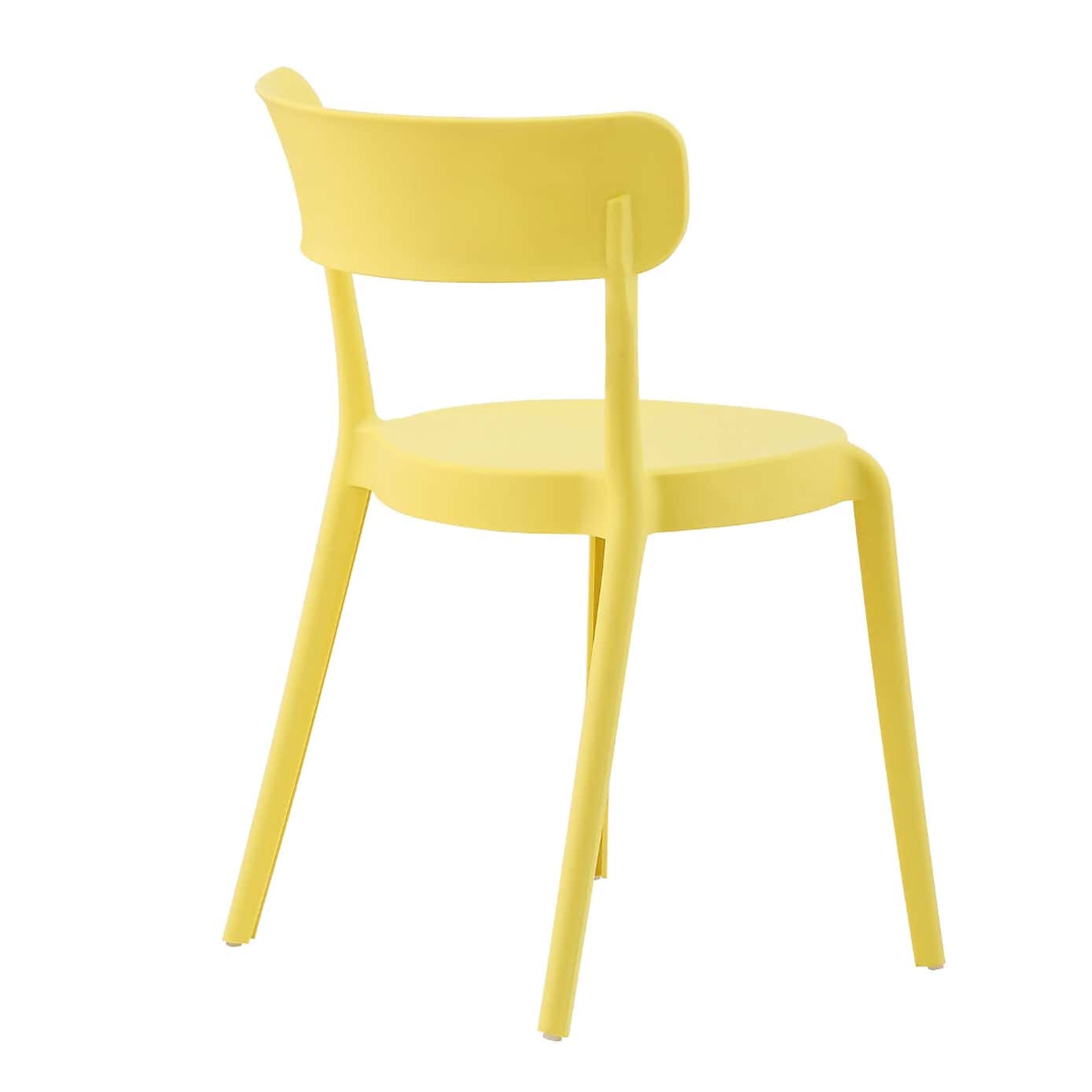 Fusion Living Plastic Bistro Dining Chair