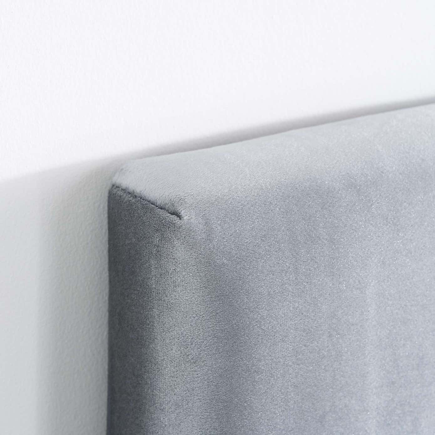 Loxley Velvet Ottoman Bed