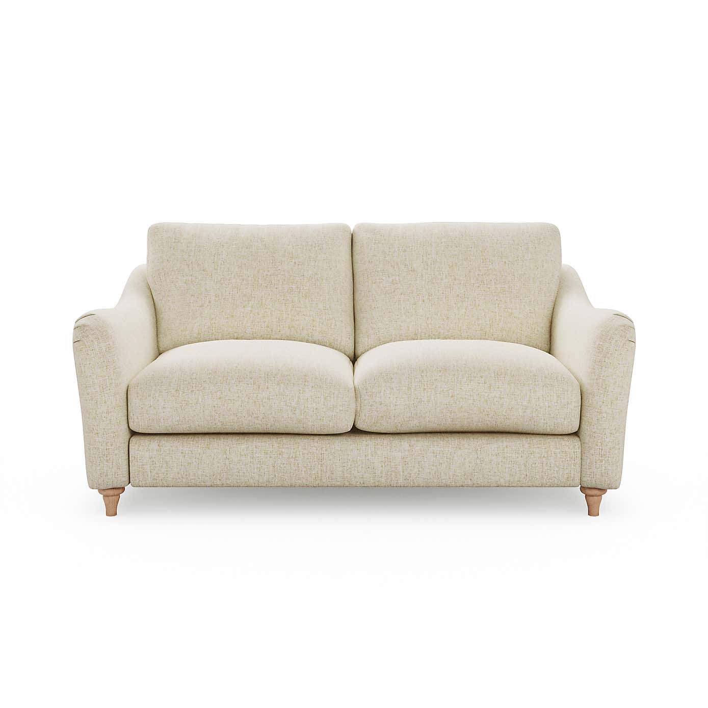 Hattie Slub Faux Linen 2 Seater Sofa