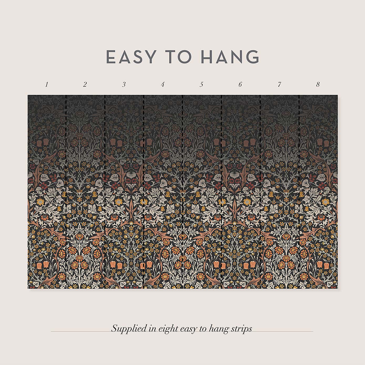 William Morris Blackthorn Wall Mural