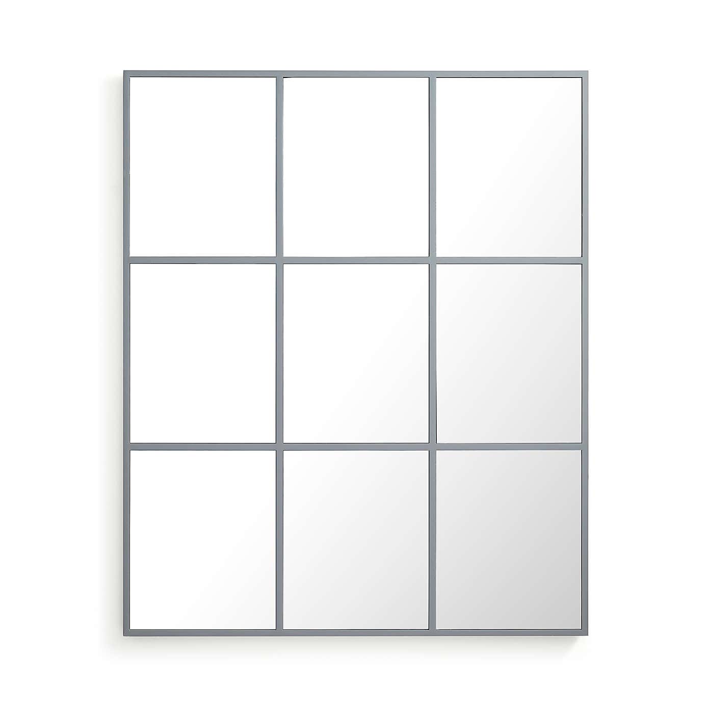 Apartment Window Square Wall Mirror