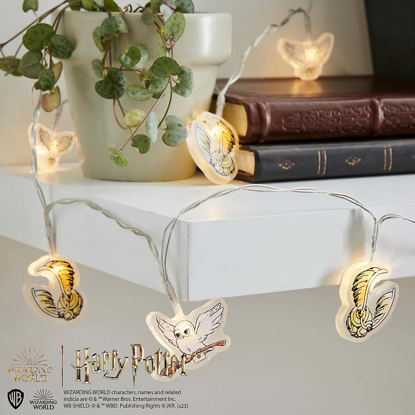 Harry Potter Hedwig & Snitch LED String Lights