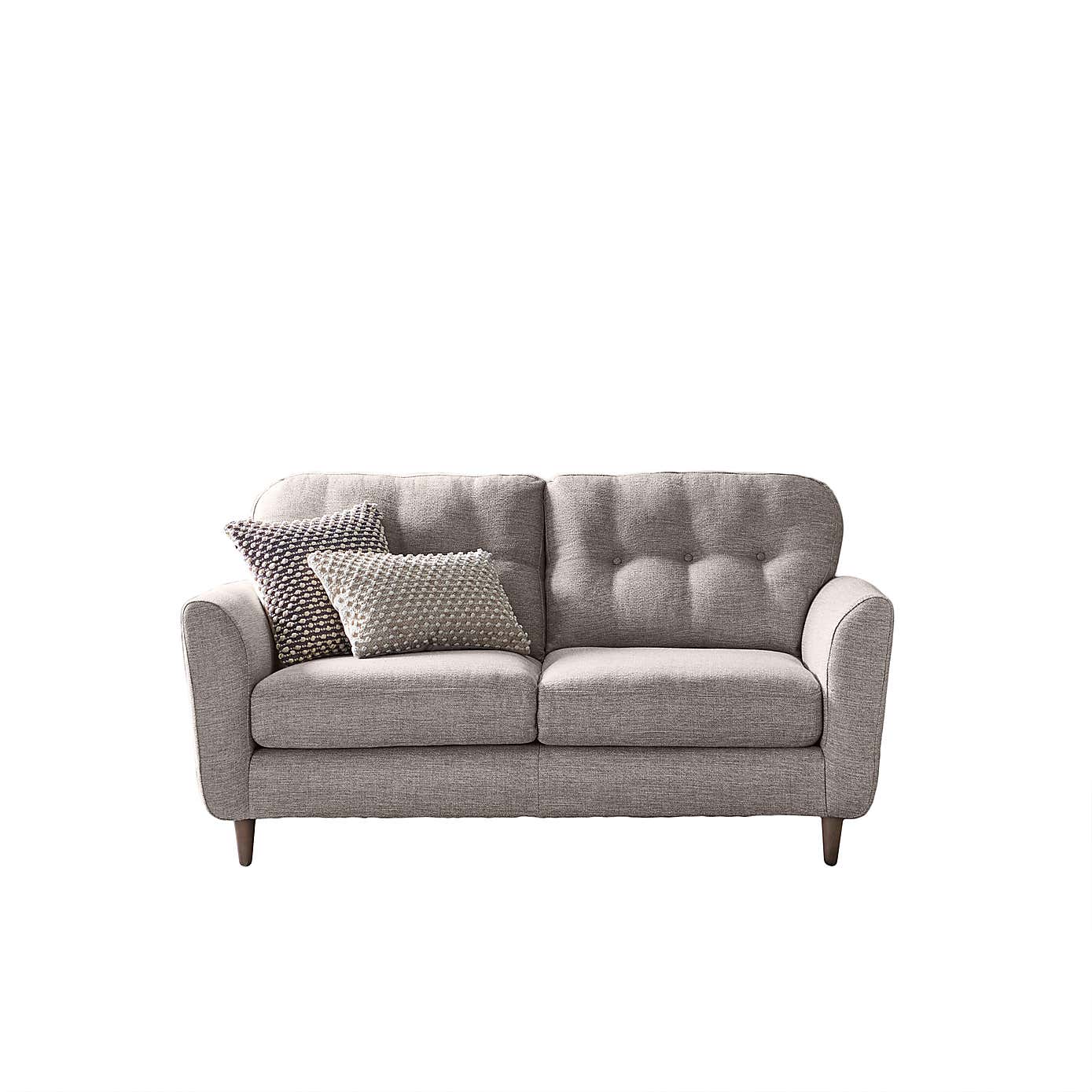 Sven Tonal Weave 2 Seater Sofa