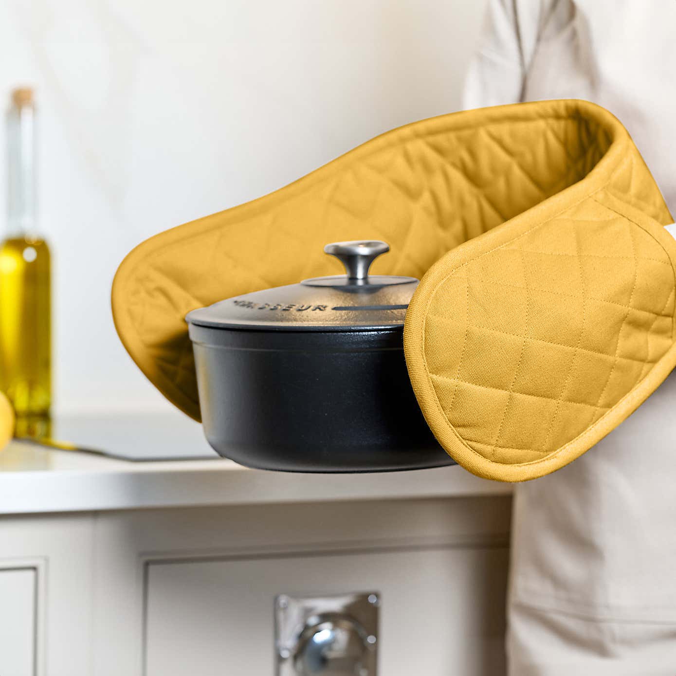 Dexam Love Colour Double Oven Gloves