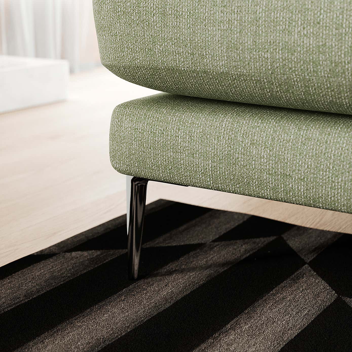 Lawson Chunky Tonal Weave 4 Seater Sofa